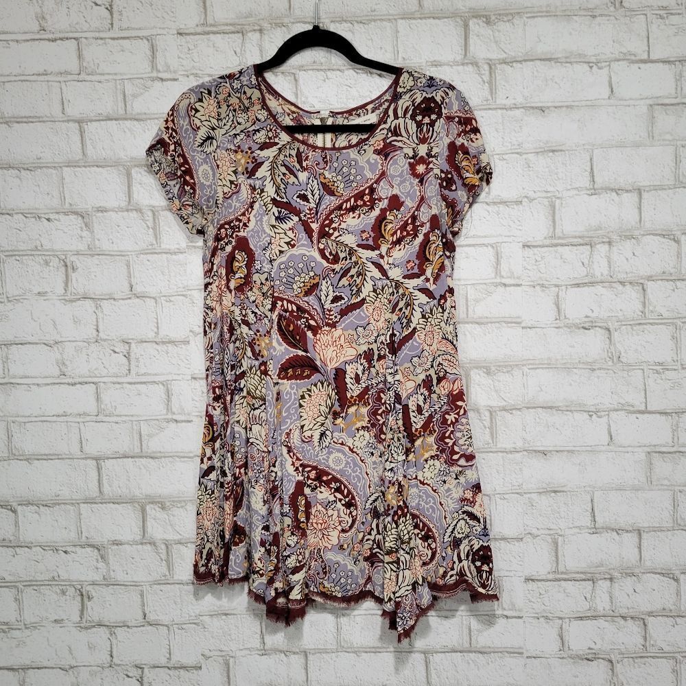 silence + noise‎ short sleeve mini dress